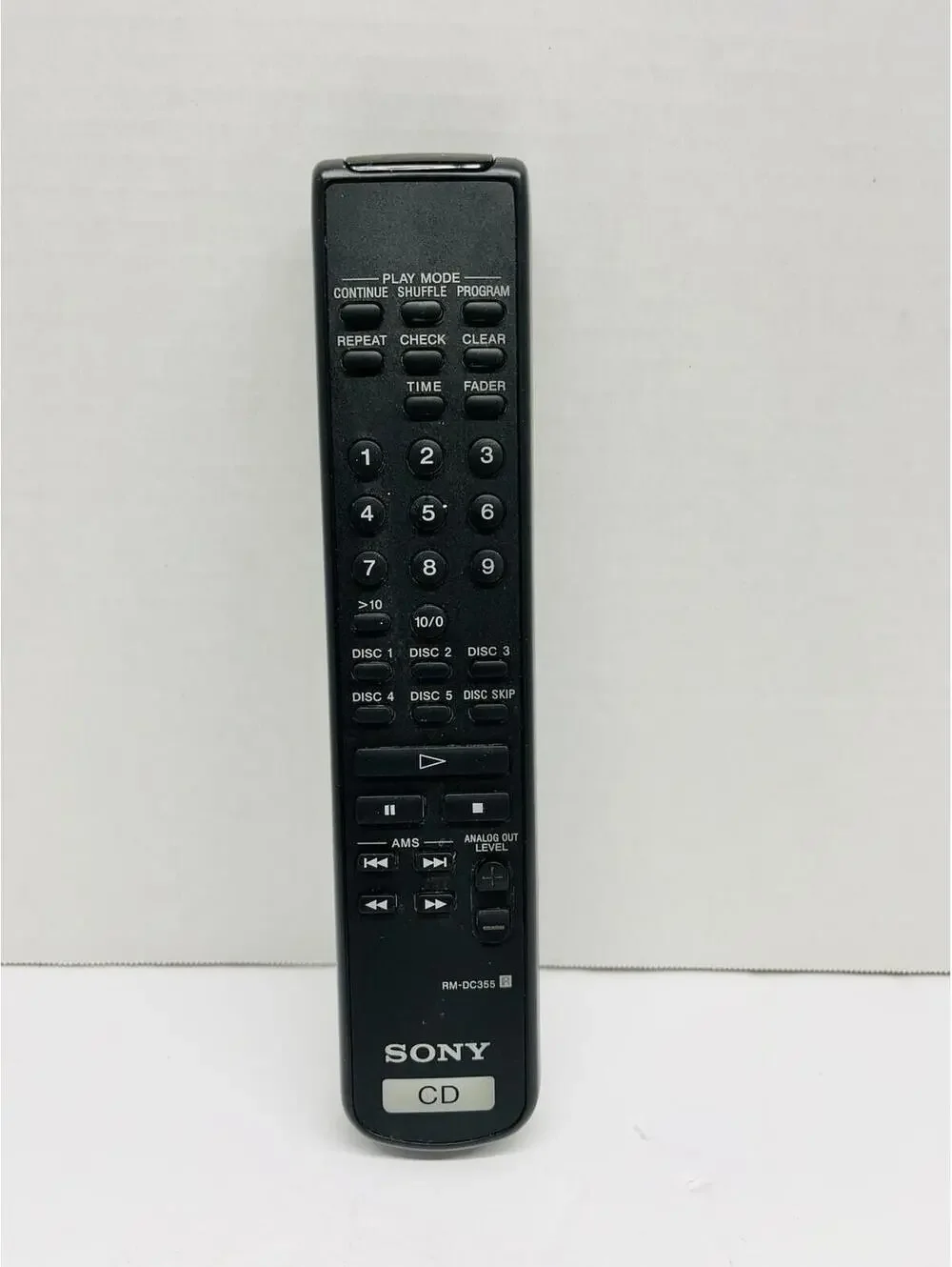 Sony RM-DC355 Remote Control | Genuine OEM for 5-Disc CD Changer Players